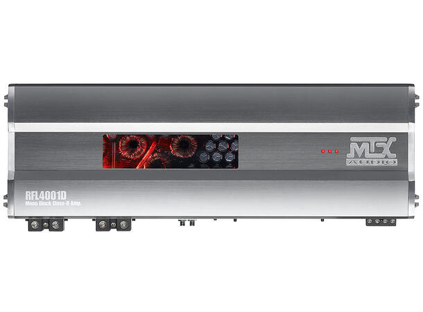 MTX - RFL4001D - klasseD mono forsterker 1x 4000Watt, LP filter, Subsonic